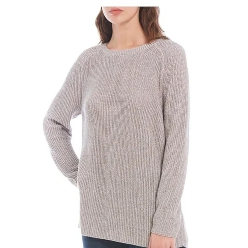 Eileen Fisher Peruvian Organic Cotton Tercel Oversized Sweater Small